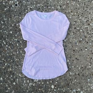 Old navy baby pink henley💕
